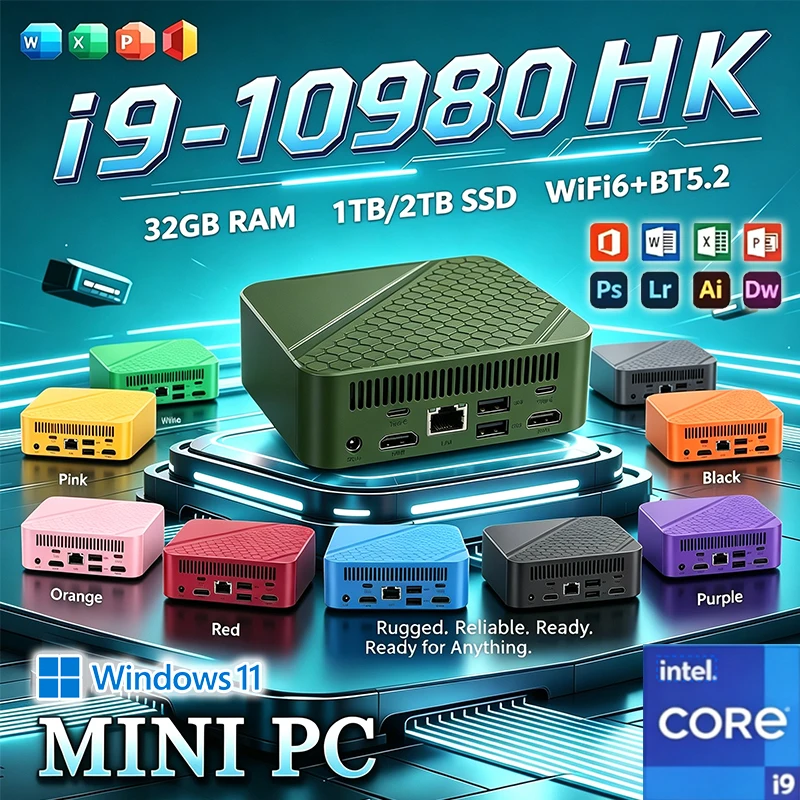 Pc Gaming Compact - Mini PC gaming Intal Core i9