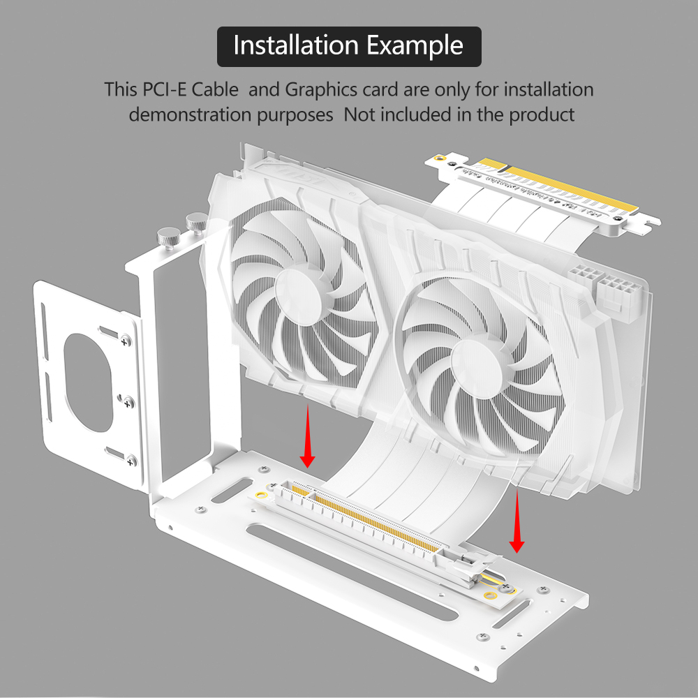 Gpu Vertical Mount - Vertical GPU Mount Bracket, 2 Slots