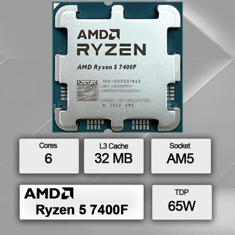 R5 7400F Gaming CPU for RGB Bu - đánh giá và giá Pc Gaming Cpu
