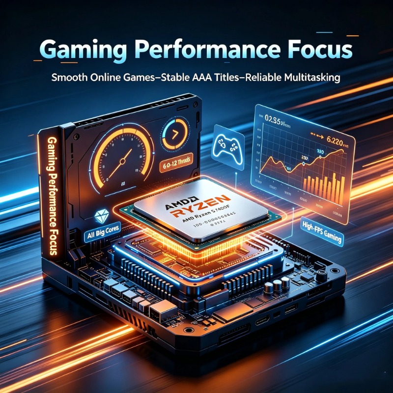 R5 7400F Gaming CPU for RGB Bu - đánh giá và giá Pc Gaming Cpu