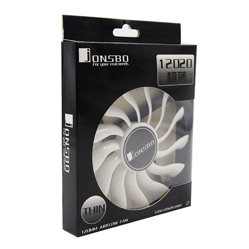 JONSBO 12020 120mm DC 12V 3Pin - đánh giá và giá Pc Gaming Cpu