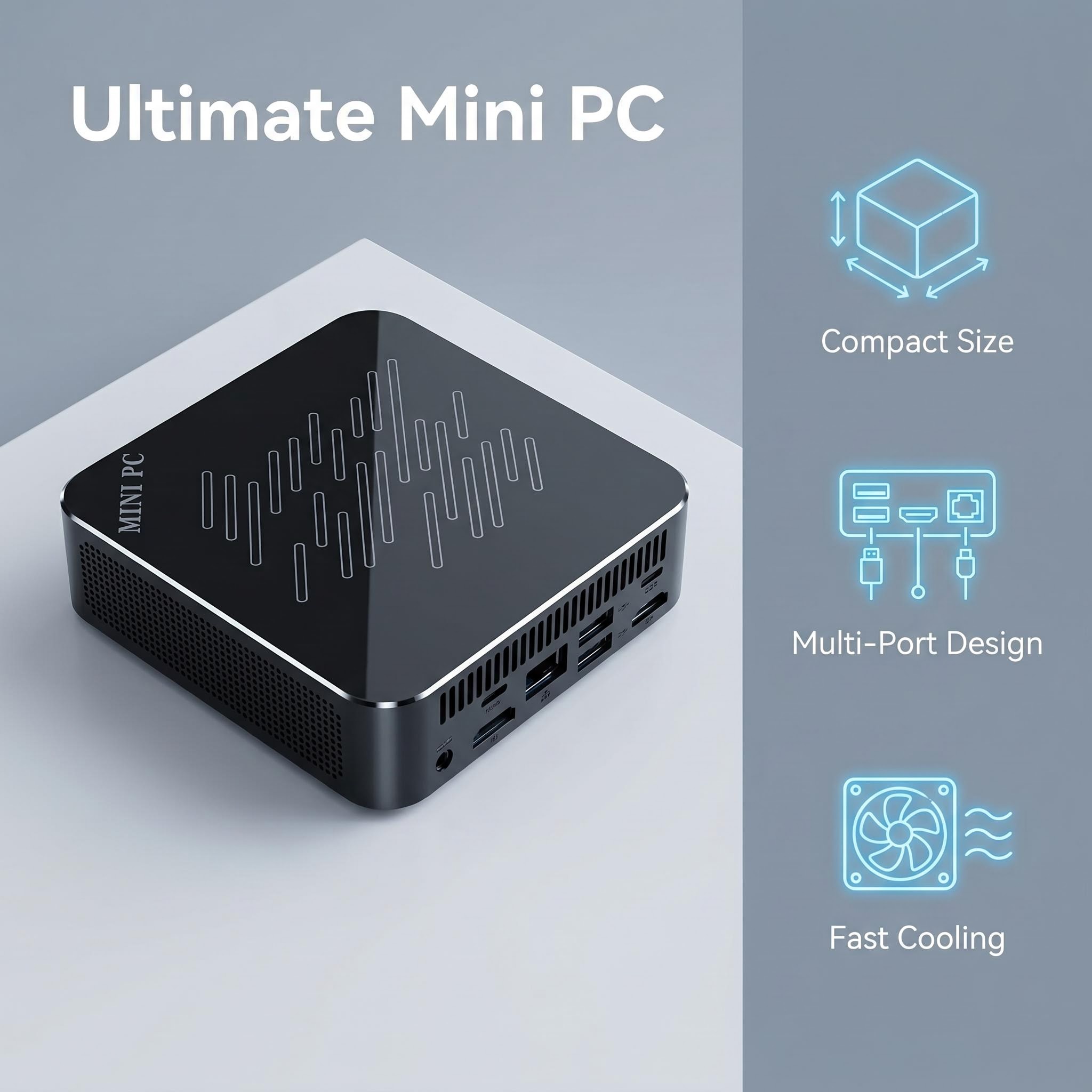 Mini PC Intel Core N150 Gamer  - đánh giá và giá Pc Gaming Compact