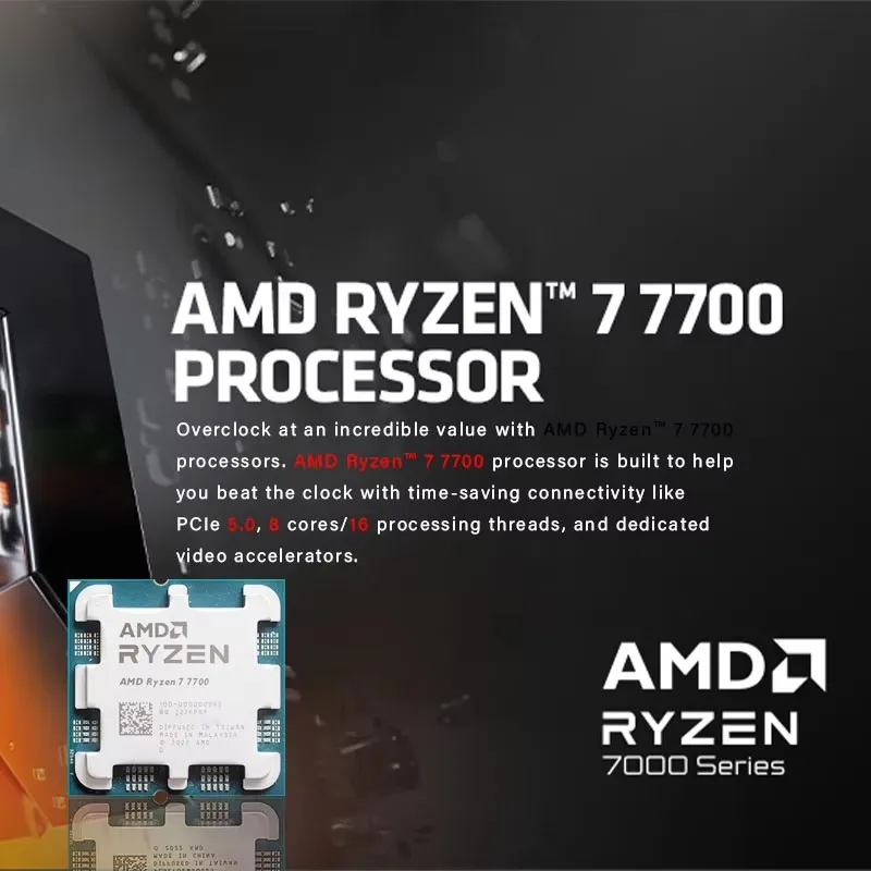 New AMD Ryzen 7 7700 Processor - đánh giá và giá Pc Gaming Cpu