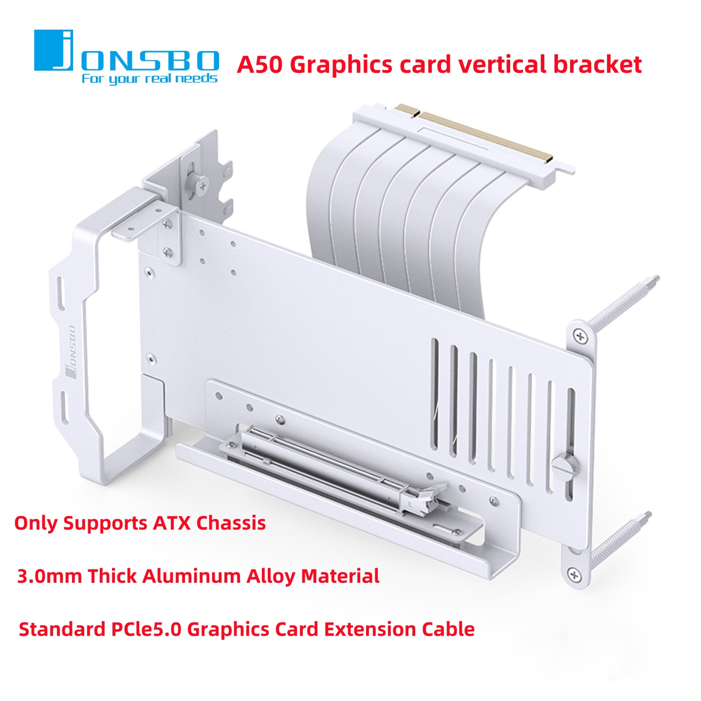 JONSBO A50 Aluminum GPU Vertic - đánh giá và giá Gpu Vertical Mount