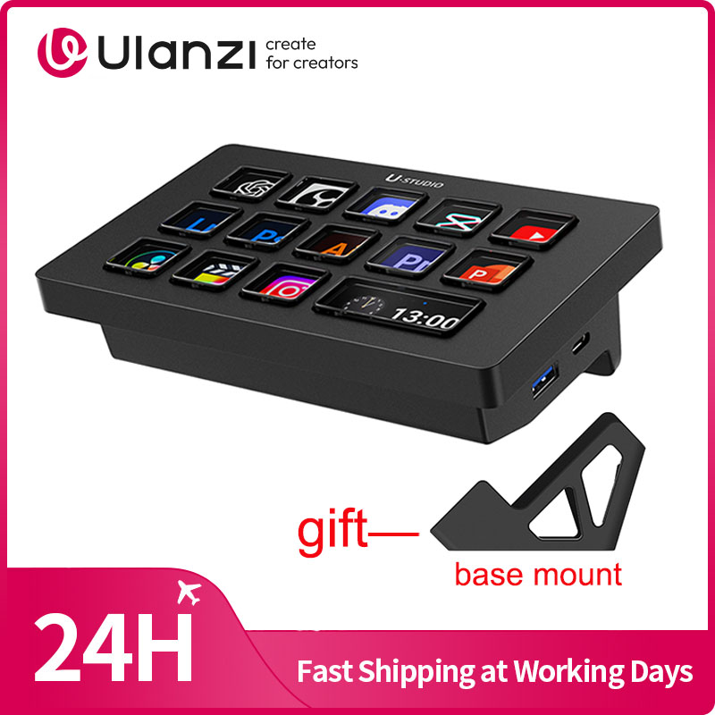 Ulanzi D200H Deck Dock AI-Powe - đánh giá và giá Stream Deck
