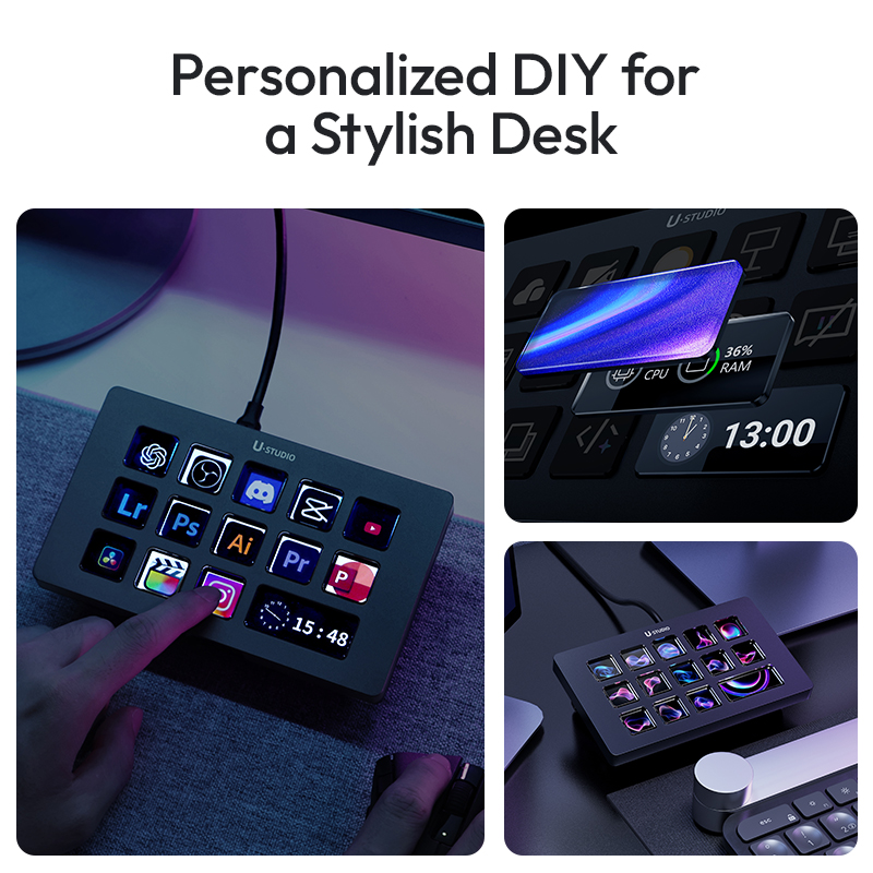 Ulanzi D200H Deck Dock AI-Powe - đánh giá và giá Stream Deck