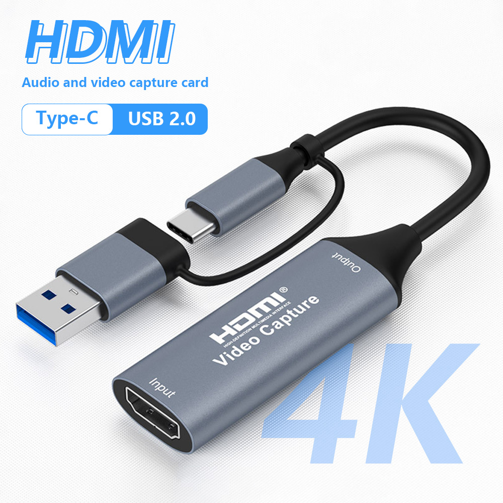 4K 2 in 1 USB 2.0 Video Captur - đánh giá và giá Sound Card Usb