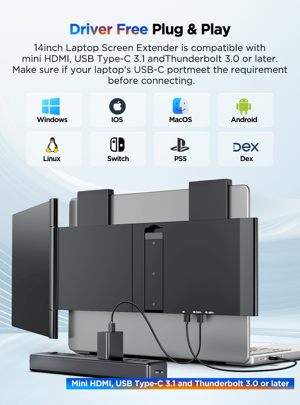 UPERFECT 14'' Portable Monitor - đánh giá và giá Pc Gaming Y Monitor
