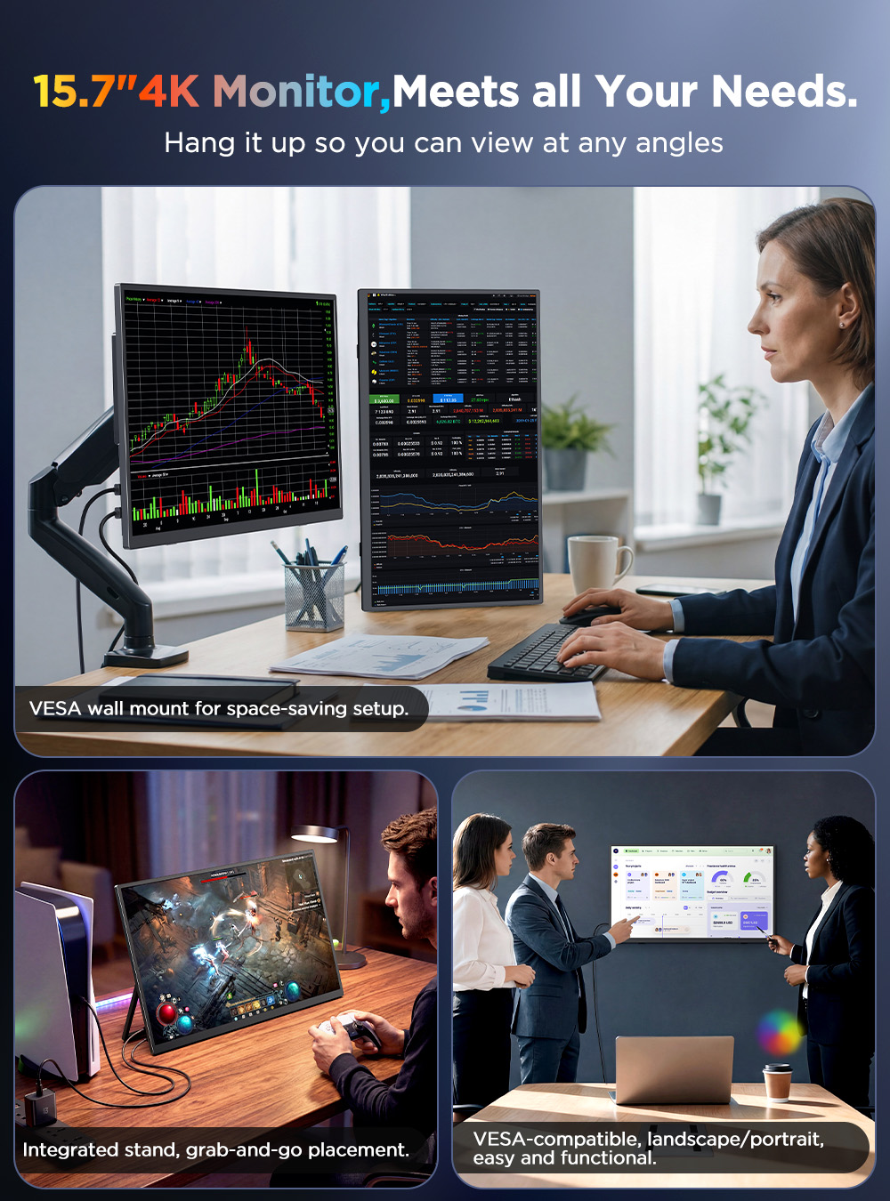UPERFECT UColor J1 4K Touch Sc - đánh giá và giá Pc Gaming Y Monitor