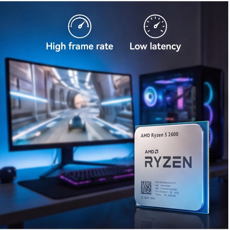 AMD Ryzen 5 2600 R5 2600 3.4GH - đánh giá và giá Pc Gaming Cpu