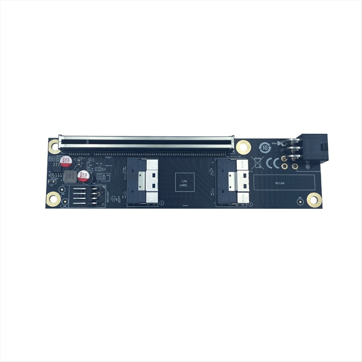 A10I 2 Port PCI-E 4.0 X16 to S - đánh giá và giá Gpu Vertical Mount