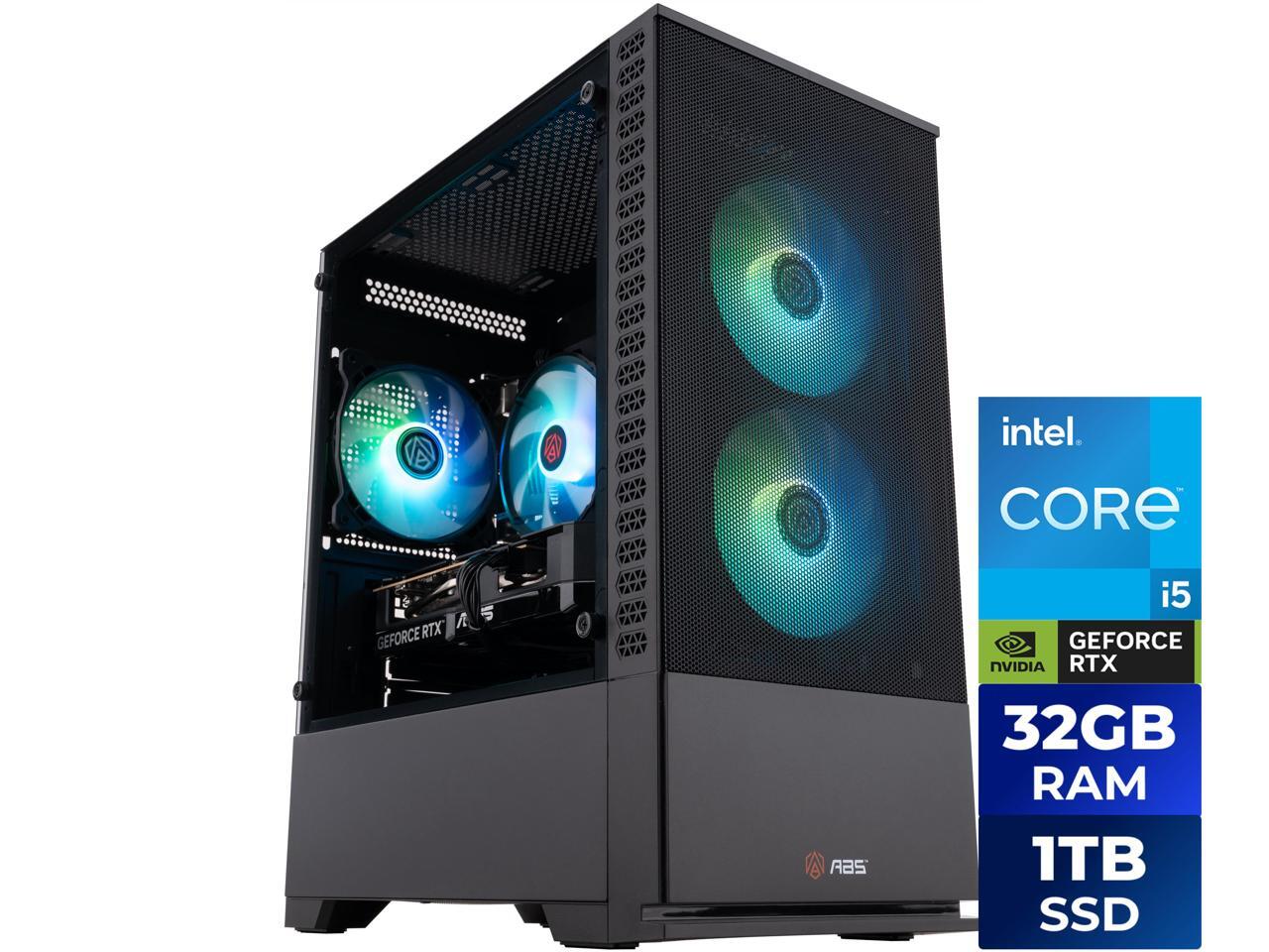 ABS Cyclone Aqua Prebuilt Gami - đánh giá và giá Pc Gaming Core I5