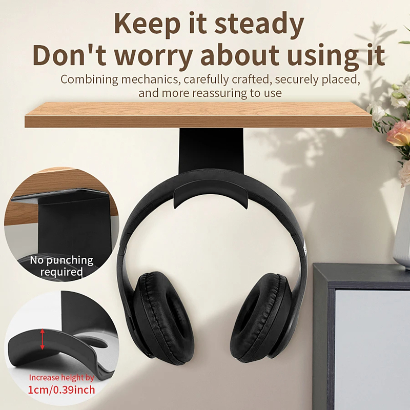 Universal Headphone Stand Adhe - đánh giá và giá Headset Stand