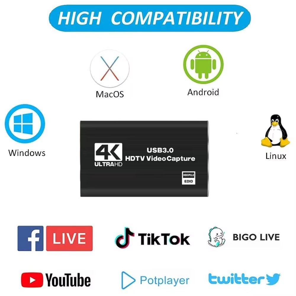 Roreta 4K USB 3.0 Video Captur - đánh giá và giá Sound Card Usb