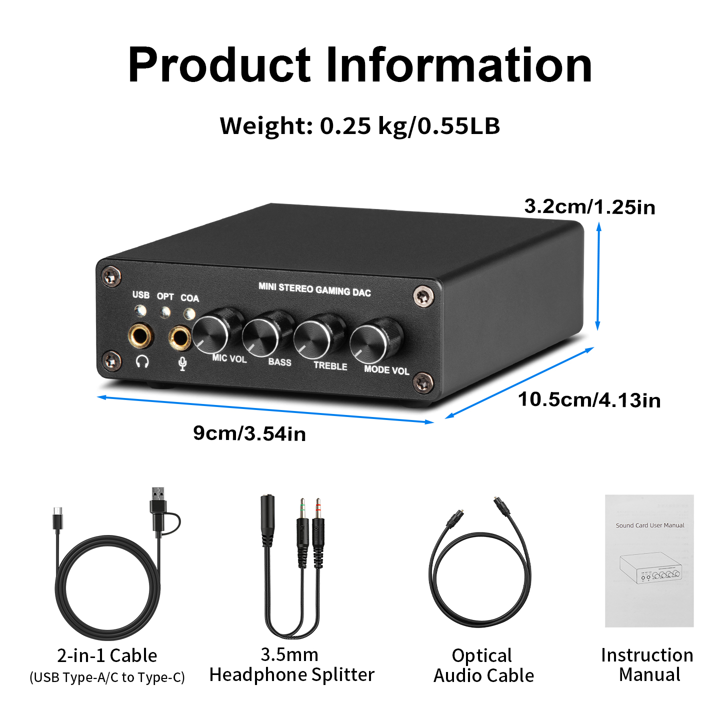 H1 AUX Stereo Audio Adapter24b - đánh giá và giá Sound Card Usb