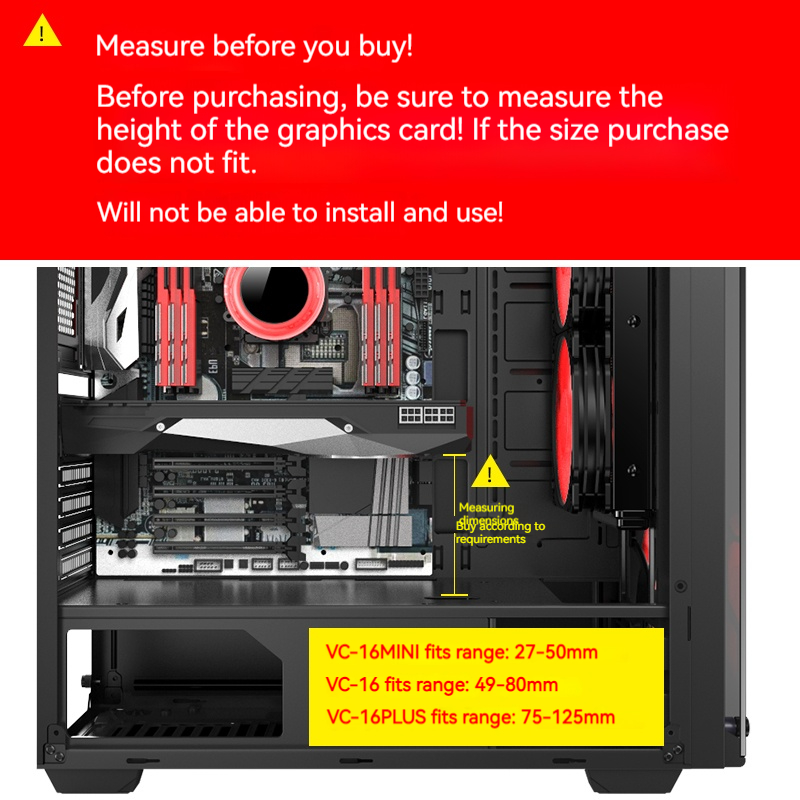 Graphics Card GPU Holder Adjus - đánh giá và giá Gpu Vertical Mount