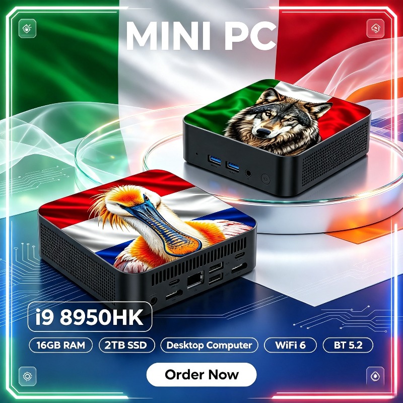 2026 Intel i9 8950HK Mini PC G - đánh giá và giá Pc Gaming Compact