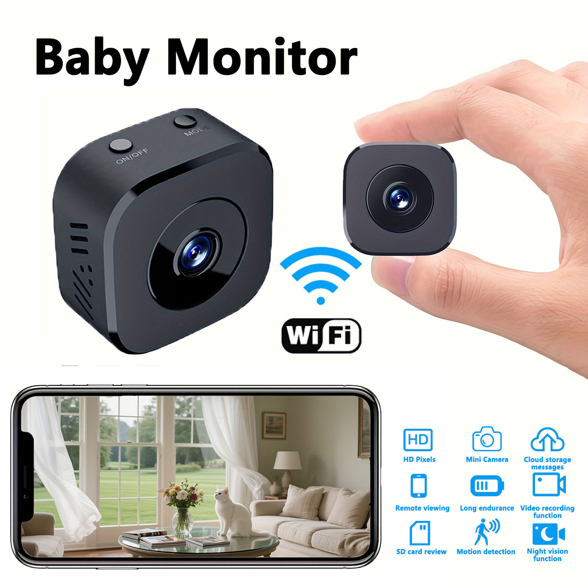 1080P HD Mini WiFi Camera Indo - đánh giá và giá Sound Card Usb