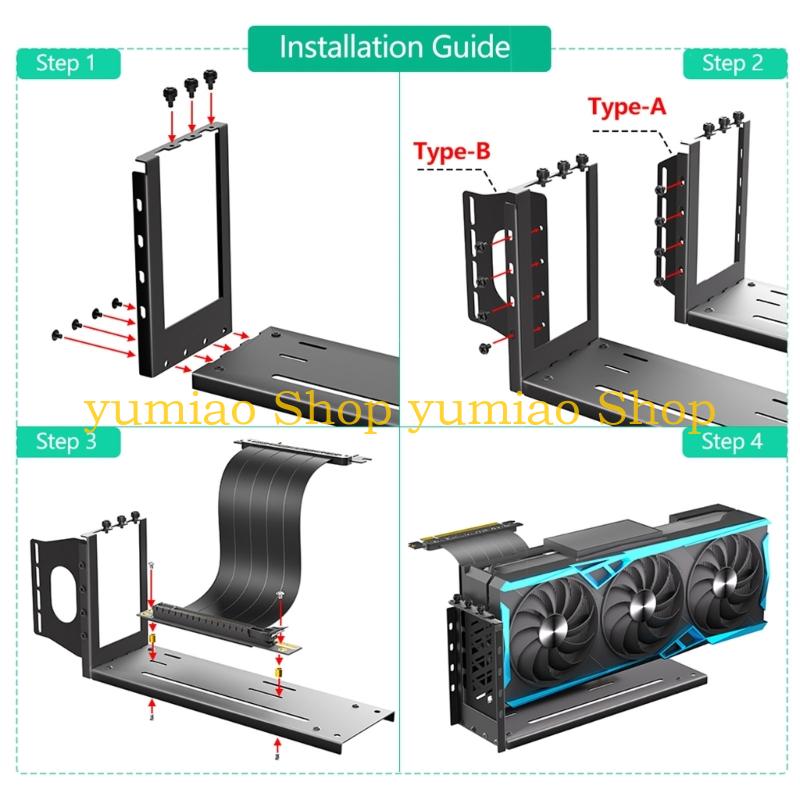 Giá đỡ thẻ GPU 587B Chân đế đứ - đánh giá và giá Gpu Vertical Mount