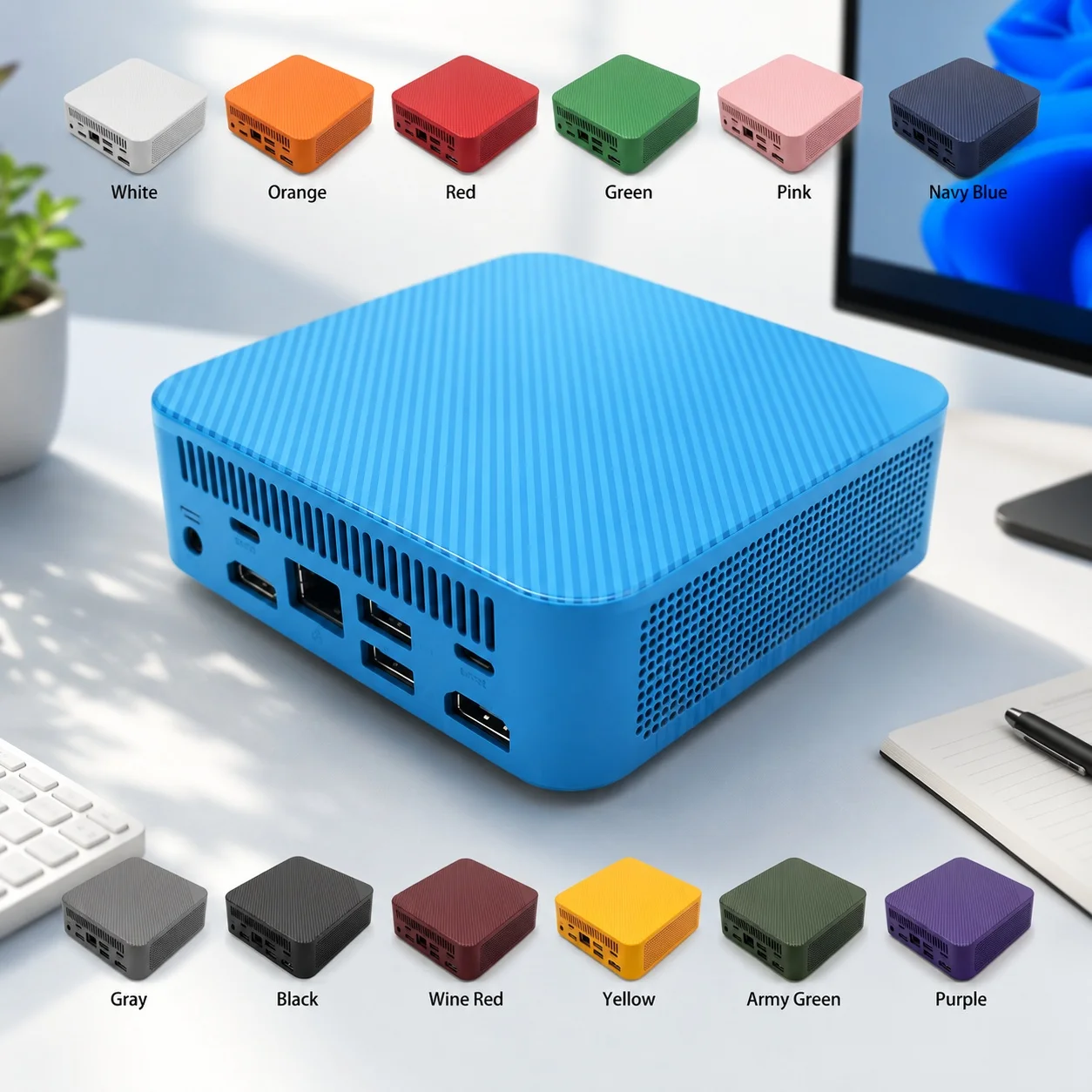 High-Performance Color Mini PC - đánh giá và giá Pc Gaming Compact