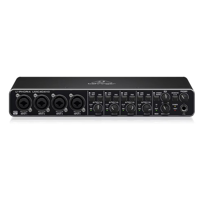 2026 Behringer UMC404HD Sound  - đánh giá và giá Sound Card Usb