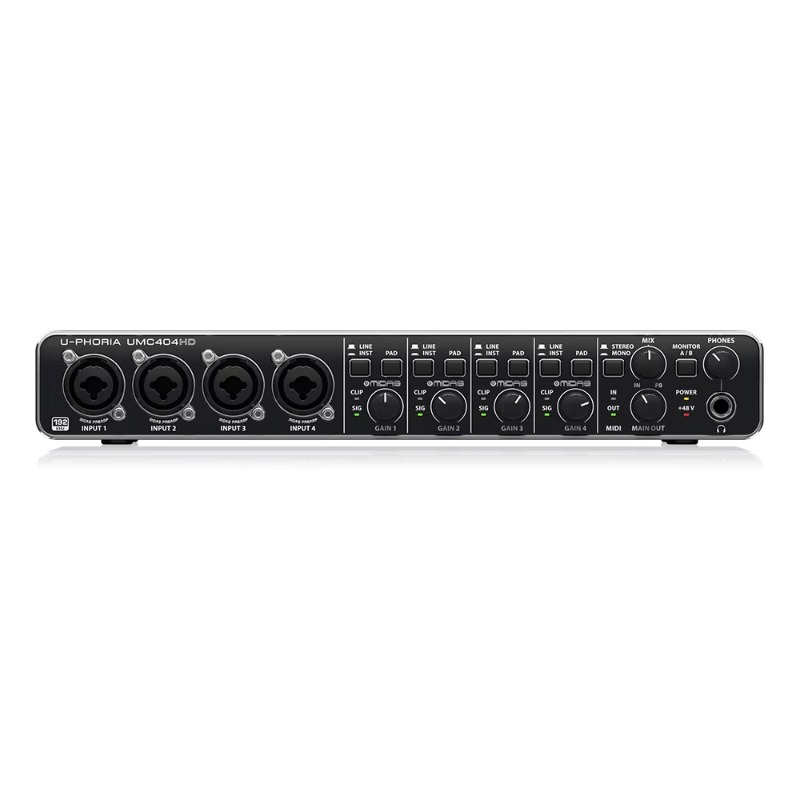 2026 Behringer UMC404HD Sound  - đánh giá và giá Sound Card Usb