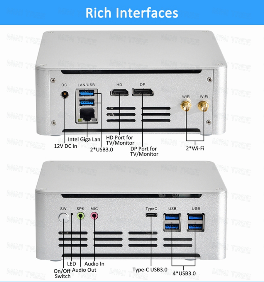 Win11 Mini PC Cube 13Th Gen Co - đánh giá và giá Pc Gaming Core I5