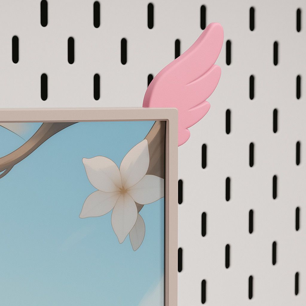 Cute gaming room pink wing mon - đánh giá và giá Pc Gaming Y Monitor