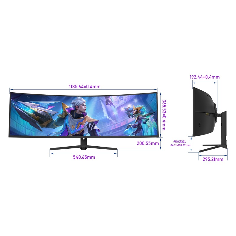 5120*1440 5K Ultra Wide Curved - đánh giá và giá Pc Gaming Ultrawide Monitor