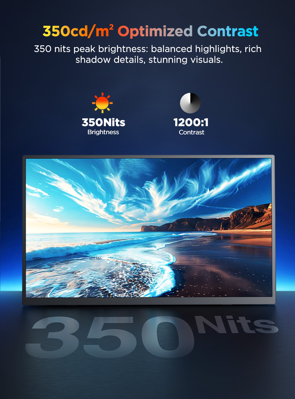 UPERFECT UColor J1 15.7 Inch 4 - đánh giá và giá Pc Gaming Y Monitor