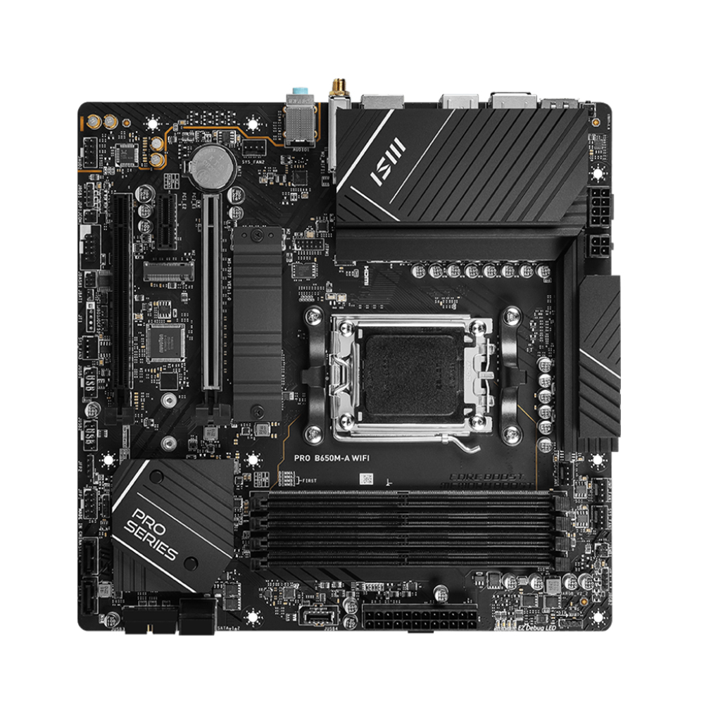 MSI PRO B650M-A WIFI Motherboa - đánh giá và giá Pc Gaming Core I5