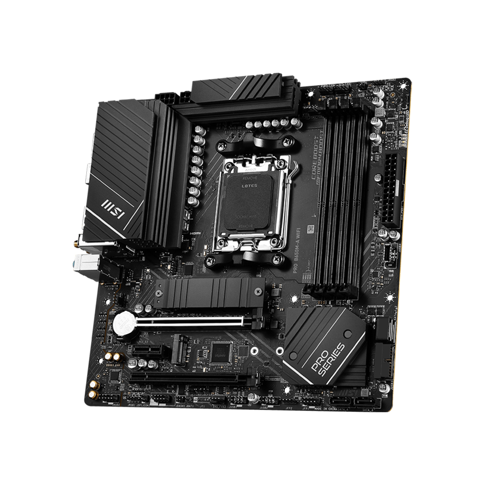 MSI PRO B650M-A WIFI Motherboa - đánh giá và giá Pc Gaming Core I5