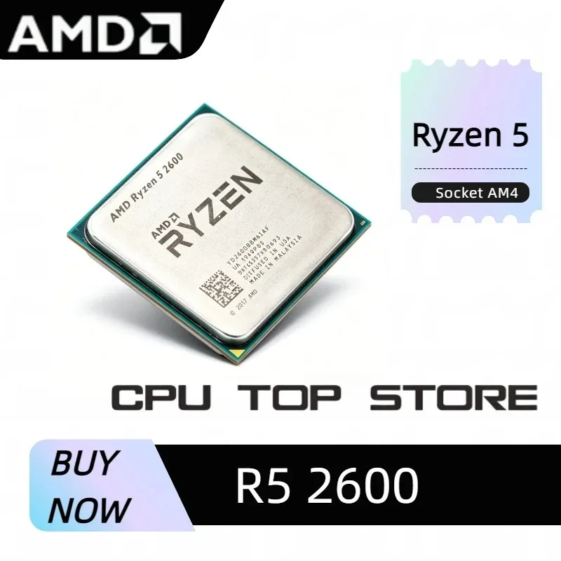 AMD Ryzen5 2600 AM4 Interface  - đánh giá và giá Pc Gaming Cpu