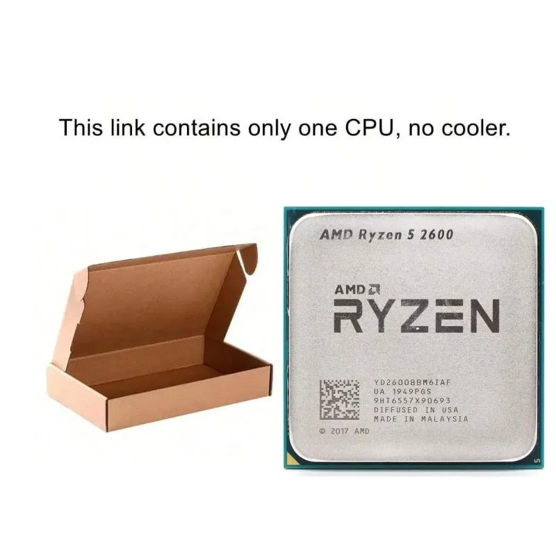 AMD Ryzen5 2600 AM4 Interface  - đánh giá và giá Pc Gaming Cpu