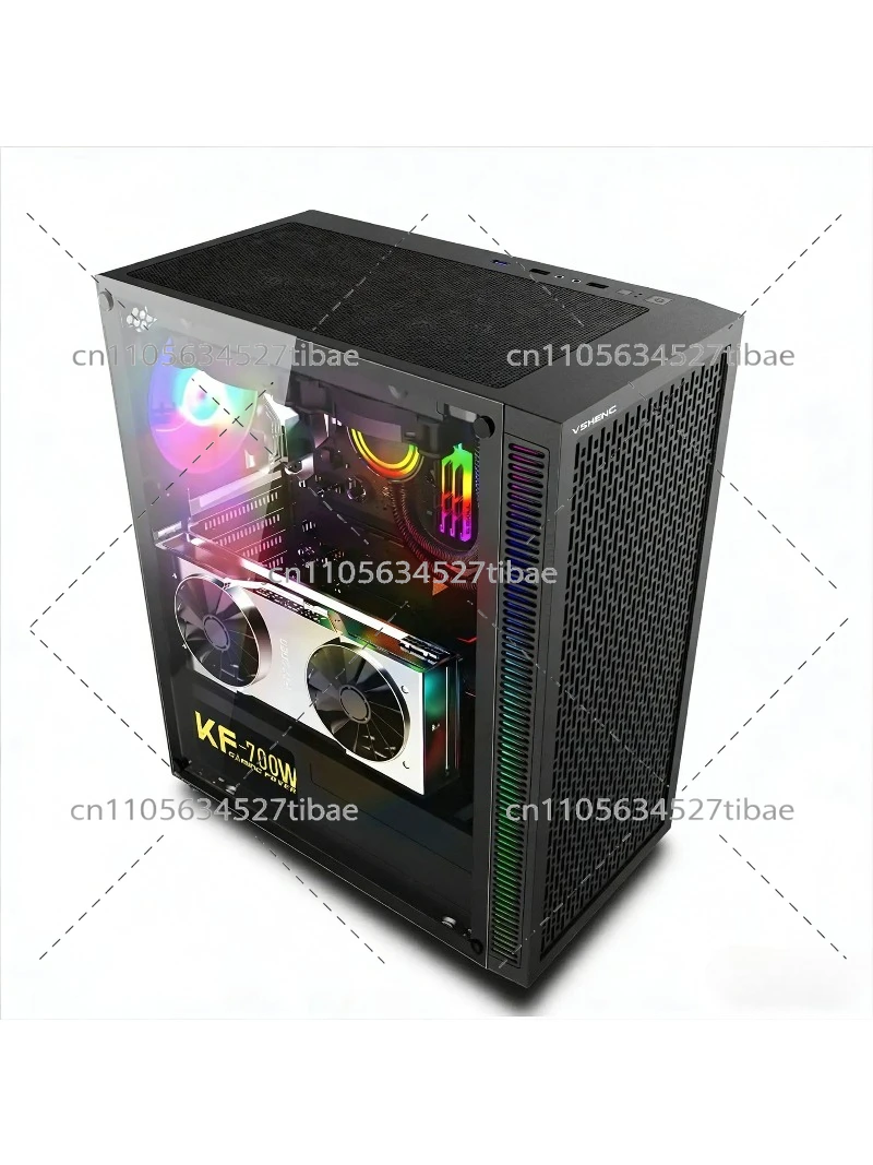 Black E-ATX Computer Case with - đánh giá và giá Pc Gaming Cpu