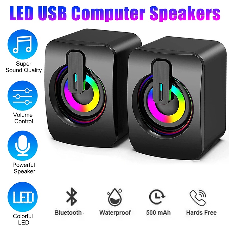 Mini Computer Speakers Volume  - đánh giá và giá Pc Gaming Compact