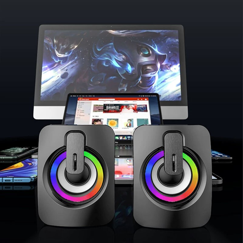 Mini Computer Speakers Volume  - đánh giá và giá Pc Gaming Compact