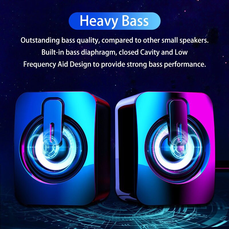 Mini Computer Speakers Volume  - đánh giá và giá Pc Gaming Compact